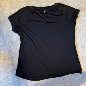 Size Large Black dri- fit athletic shirt